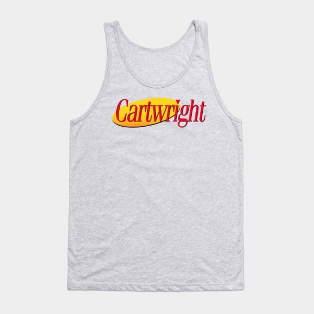 Cartwright? Tank Top by ModernPop